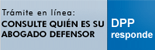 Consulte Quién es su Abogado Defensor