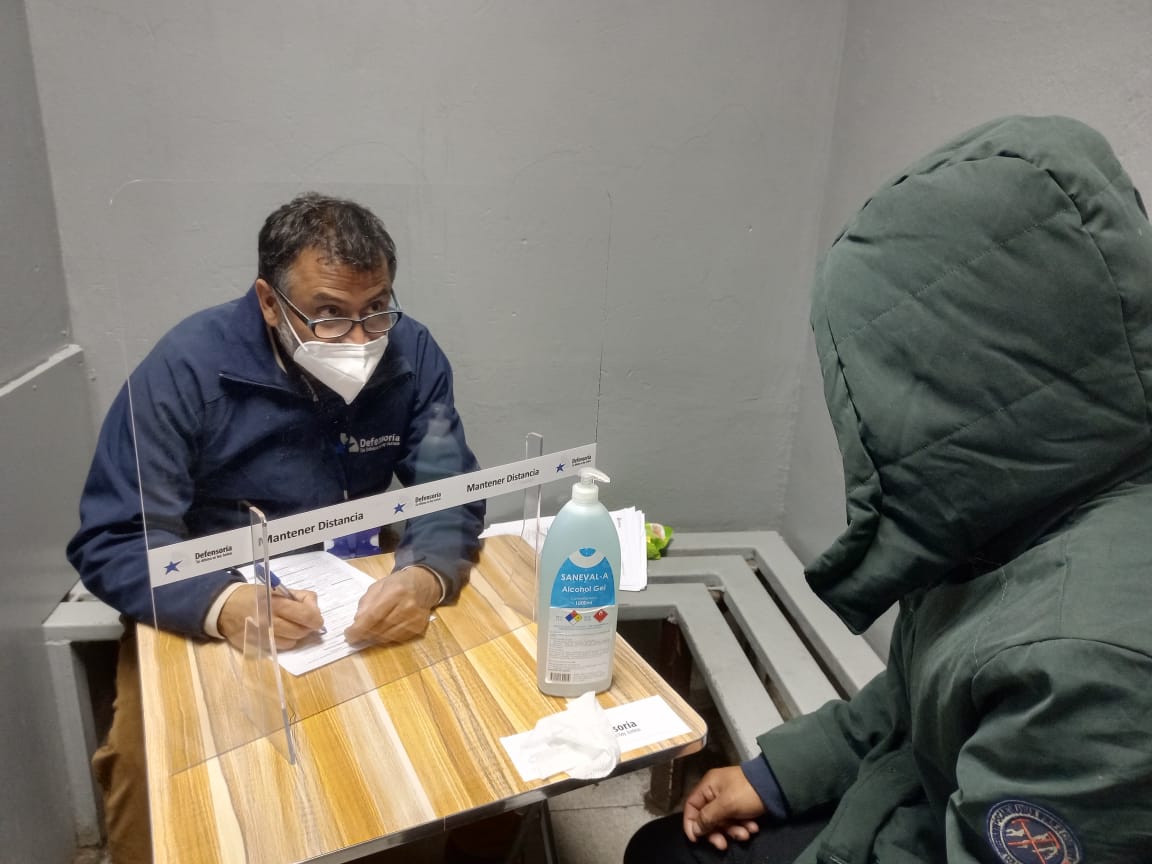 Defensores penales p&uacute;blicos han entrevistado a m&aacute;s de 750 personas detenidas en cuarteles policiales