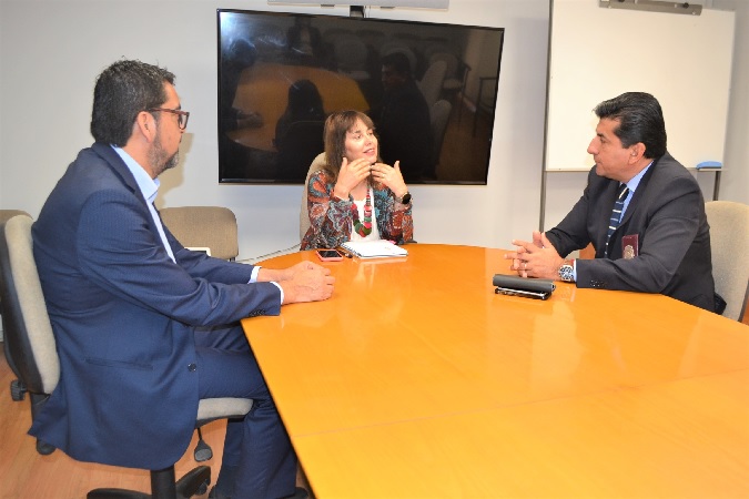 Las jefaturas regionales de la Defensor&iacute;a y de la PDI en Coquimbo sostuvieron un ameno encuentro
