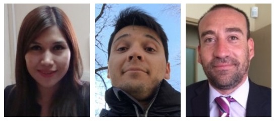 Los defensores de Calama Ledy Liquitay, Omar Zuleta y Alvaro Gazon revisaron permanentemente la prisi&oacute;n preventiva