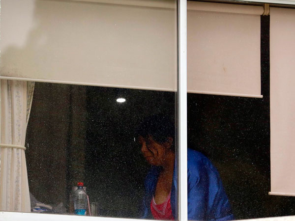 Tras dar a luz a su hija Sayen, Lorenza Cayuh&aacute;n sigui&oacute; internada en el Sanatorio Alem&aacute;n de Concepci&oacute;n.