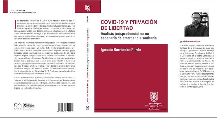 La portada del libro de Ignacio Barrientos, que resume el trabajo de la Defensor&iacute;a durante la pandemia.