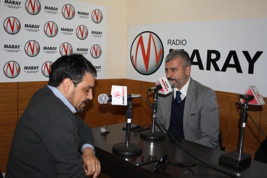 El Defensor Regional, Ra&uacute;l Palma Olivares conversa con Rene Navarro en radio Maray.