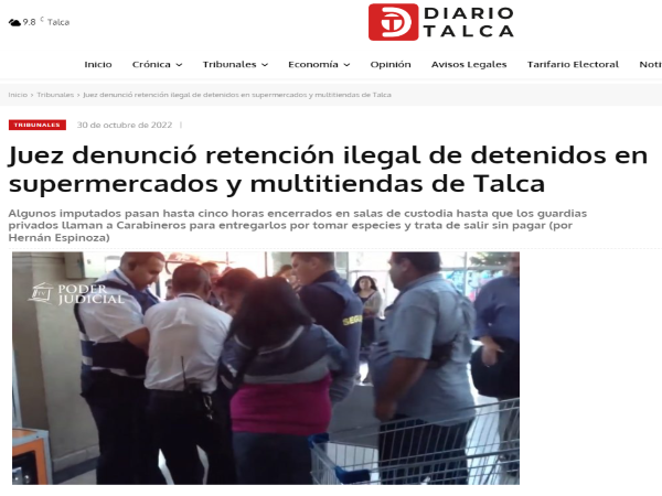 Los &uacute;ltimos casos citados por Diario Talca han sido atendidos por defensores penales p&uacute;blicos del Maule.