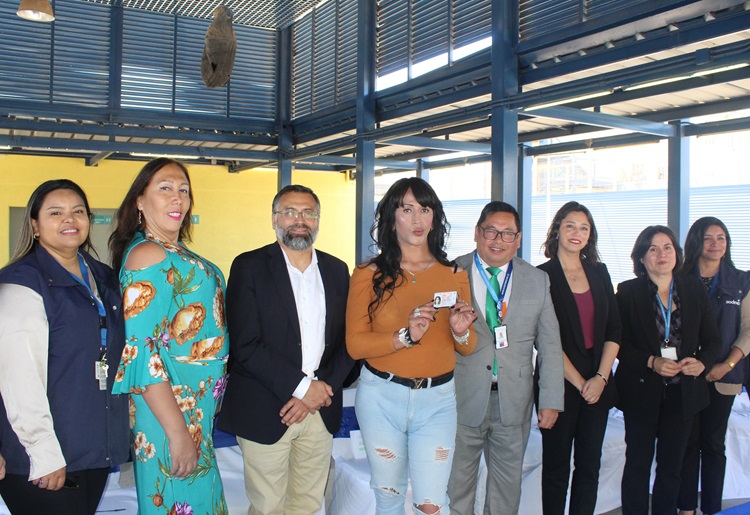 En una sencilla ceremonia se desarroll&oacute; el octavo cambio registral de una persona privada de libertad en Antofagasta.