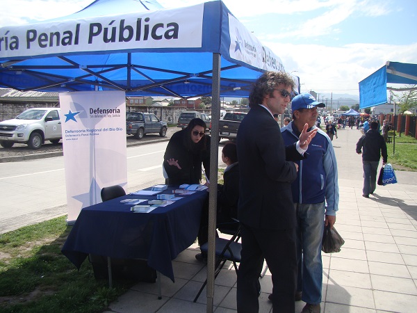 Gracias a la estrat&eacute;gica ubicaci&oacute;n en que se instal&oacute;, la plaza de justicia logr&oacute; una amplia convocatoria.