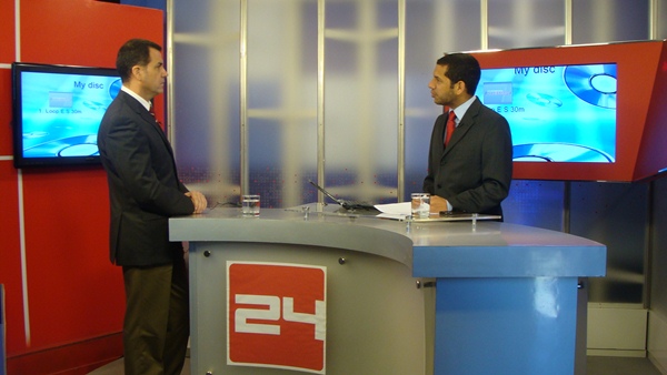 En la Entrevista del S&aacute;bado de TVN Red O&acute;Higgins, Alberto Ortega invit&oacute; a los televidentes a visitar la p&aacute;gina web del Proyecto Inocentes.