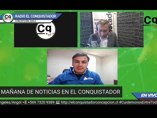 Cristian Sleman, jefe de la Unidad de Estudios de la Defensor&iacute;a Regional del Biob&iacute;o, convers&oacute; con el periodista Jos&eacute; Sep&uacute;lveda.