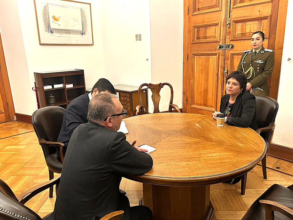 El ministro y la Defensora Nacional dialogaron sobre la importancia de la Defensor&iacute;a como un actor clave dentro del sistema procesal penal.