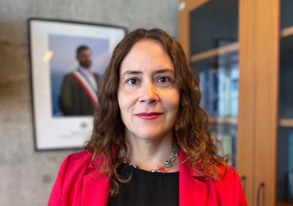 La Defensora Regional Metropolitana Norte, Daniela B&aacute;ez.
