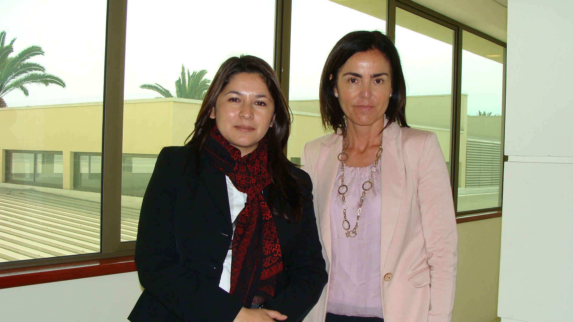 La Defensora Regional, Loreto Flores, visit&oacute; a la jueza presidente del Tribunal Oral en lo Penal de Antofagasta, Ingrid Castillo Fuenzalida. 