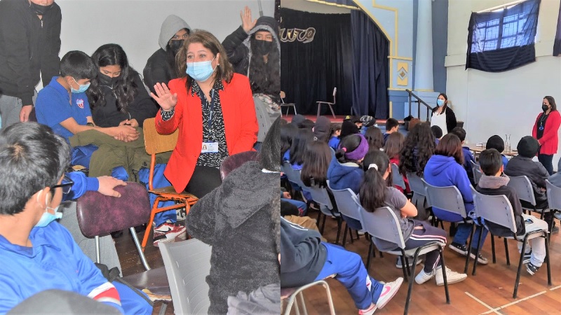 El equipo de defensa penal juvenil de la Defensor&iacute;a Regional de Coquimbo en acci&oacute;n.