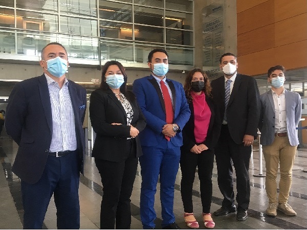 El Seremi de Justicia y DDHH, Jaime Fuentes visit&oacute; las dependencias del edificio regional en el Centro de Justicia de Santiago.