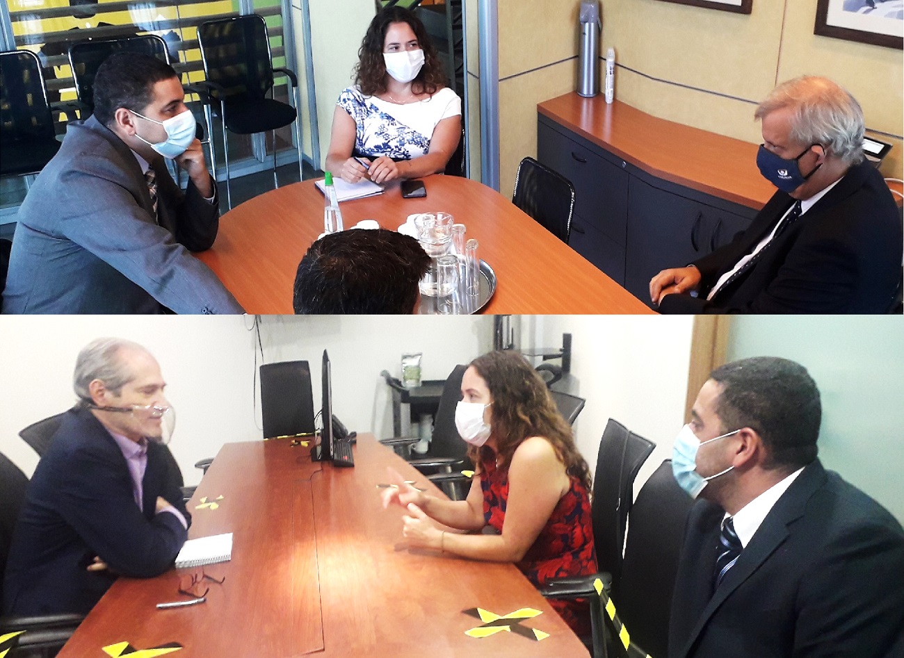 Mejorar la comunicaci&oacute;n entre fiscales y defensores fue el eje de estos encuentros de la Defensora Regional Metropolitana Norte, Daniela B&aacute;ez.