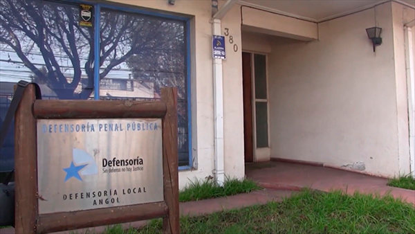 Las oficinas de la Defensor&iacute;a Local de Angol est&aacute;n ubicadas en calle Vergara N&deg;380, a pasos del centro de la ciudad.