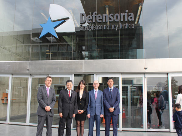 catedr&aacute;tico espa&ntilde;ol fue recibido por autoridades de la DRMS y Fiscal&iacute;a