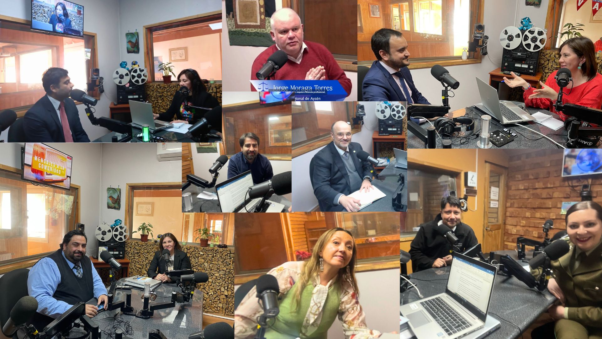 Distintos protagonistas del sistema penal participaron en esta iniciativa de la Defensor&iacute;a Regional de Ays&eacute;n.