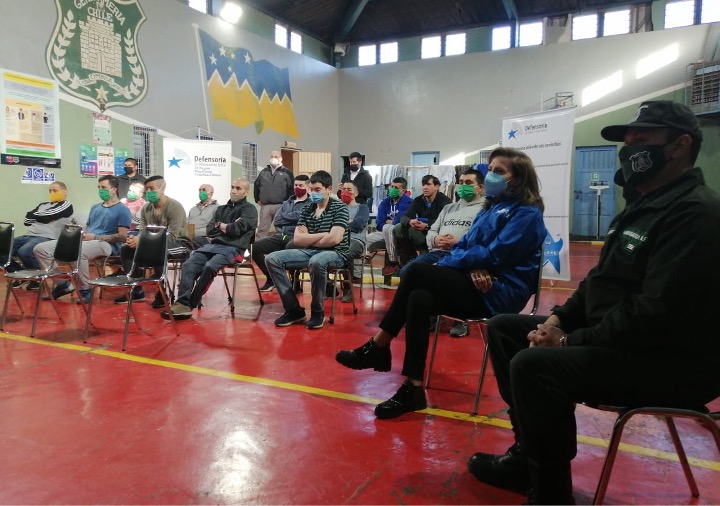 Internos de Porvenir siguen atentamente Cuenta P&uacute;blica de la DPP.