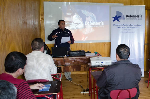 Los internos de la c&aacute;rcel de Ancud participaron activamente en el di&aacute;logo. 
