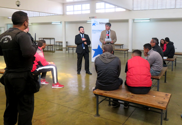 En la sala de visitas del modulo 86 se realiz&oacute; el di&aacute;logo penitenciario con condenados extranjeros.