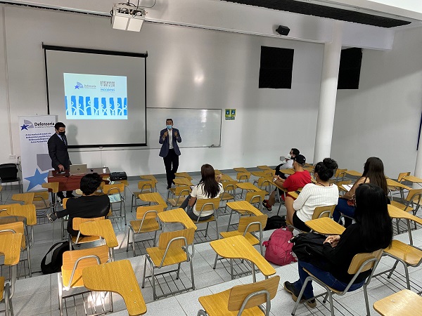 La charla realizada 