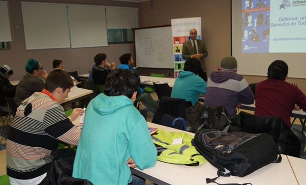 Participaron alumnos de quinto a&ntilde;o de Inform&aacute;tica de la Facultad de Ciencias de Ingenier&iacute;a.
