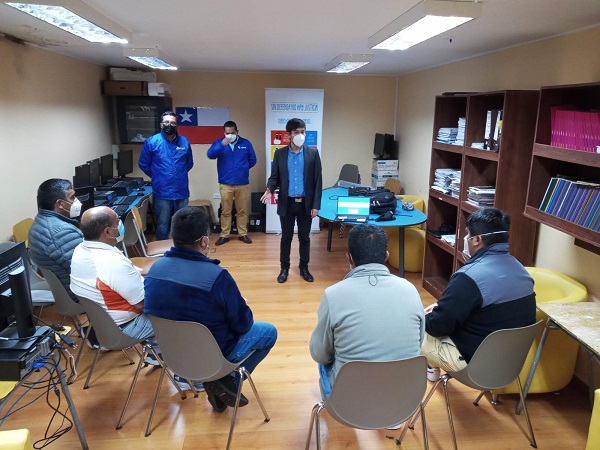 La actividad realizada en la c&aacute;rcel de Lebu permiti&oacute; un cercano y directo di&aacute;logo con los imputados.