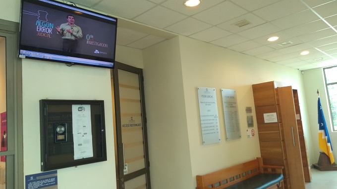 La campa&ntilde;a "Es justo defender tus derechos" incluye siete c&aacute;psulas audiovisuales, que ahora se difundir&aacute;n en el tribunal de Punta Arenas.