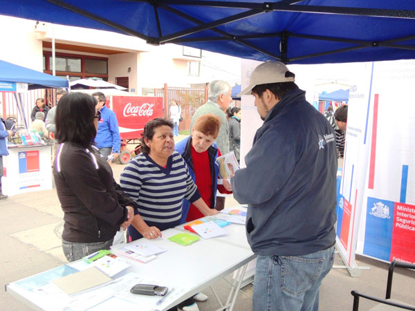 Tanto la plaza ciudadana realizada en Coquimbo como la efectuada en Vicu&ntilde;a fueron masivamente visitadas por los vecinos.