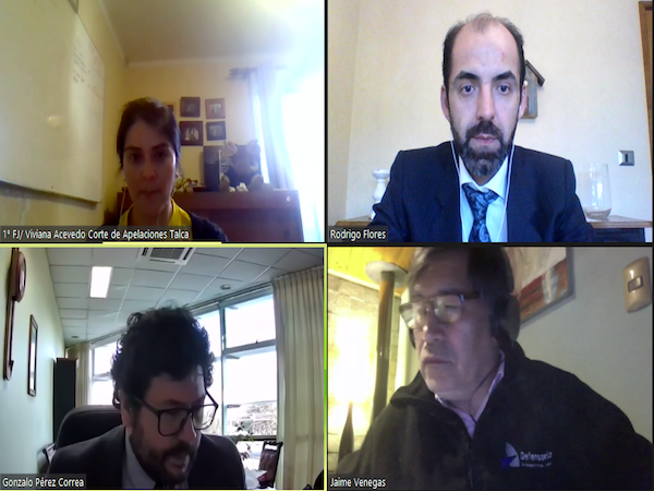 El equipo de la Unidad de Estudios de la Defensor&iacute;a Regional del Maule y el fiscal judicial acordaron trabajar en el &aacute;mbito penitenciario.