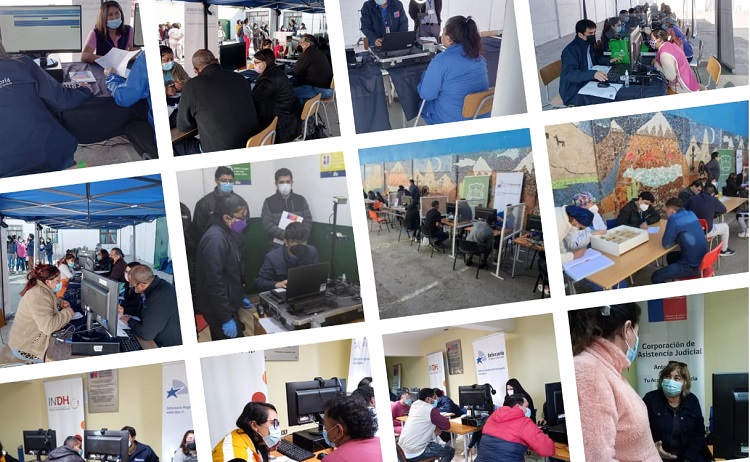Los operativos se desarrollaron en los centros penales de Antofagasta, Taltal, Tocopilla y Calama.