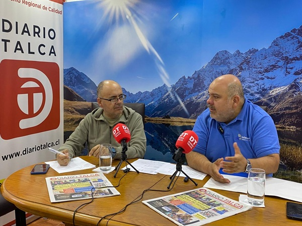 El Defensor Regional del Maule convers&oacute; con el editor de prensa de Diario Talca, Hern&aacute;n Espinoza.