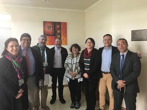 Abogados de la DRMS y profesionales de Hospital de Putaendo en la revisi&oacute;n anual de casos de imputados psiqui&aacute;tricos.
