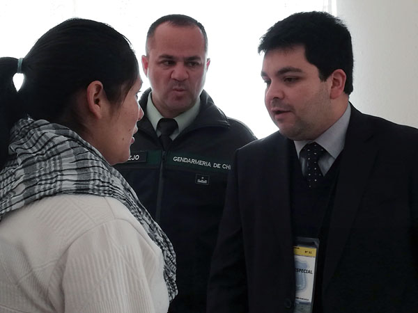 Tras la exposici&oacute;n, los defensores p&uacute;blicos respondieron consultas particulares de las internas.