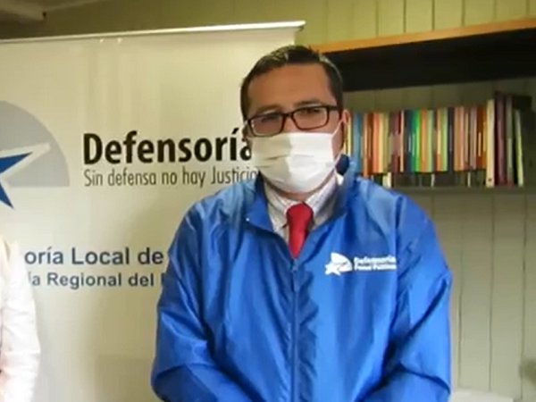 En la entrevista Pedro Aguilera difundi&oacute; la labor realizada por la Defensor&iacute;a Penal Mapuche en Ca&ntilde;ete.