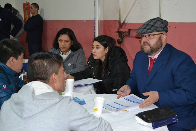 En un patio techado del centro penitenciario se realiz&oacute; la plaza de justicia intrapenitenciaria.