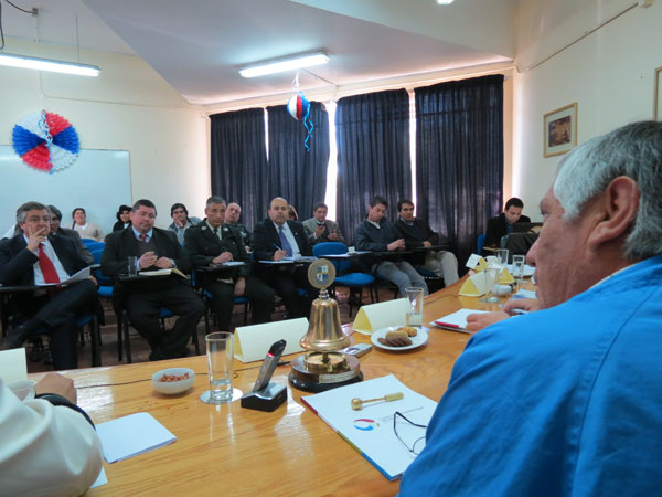 Al encuentro, realizado en la Municipalidad de Cauquenes, asistieron representantes de todos los servicios relacionados con Justicia, como la DPP.