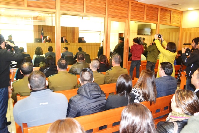 Importante presencia de prensa y p&uacute;blico tuvo la primera audiencia de este juicio oral, que se extender&iacute;a por tres semanas.