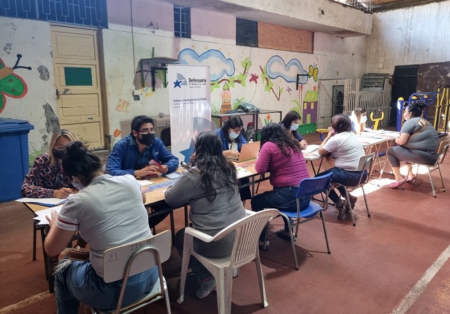 Unidad de Estudios y equipo penitenciario realizan atenciones en Centro Penitenciario de Chill&aacute;n a mujeres privadas de libertad