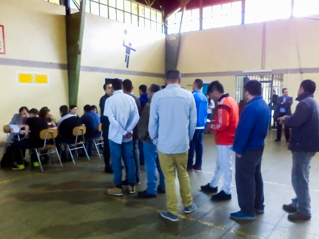 Los internos fueron atendidos por un equipo de cuatro profesionales de la Defensor&iacute;a Regional de Los Lagos.