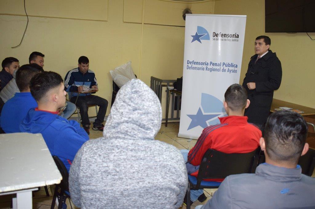 Imputados de la c&aacute;rcel de Coyhaique participaron en un di&aacute;logo propiciado por la Defensor&iacute;a Regional de Ays&eacute;n.