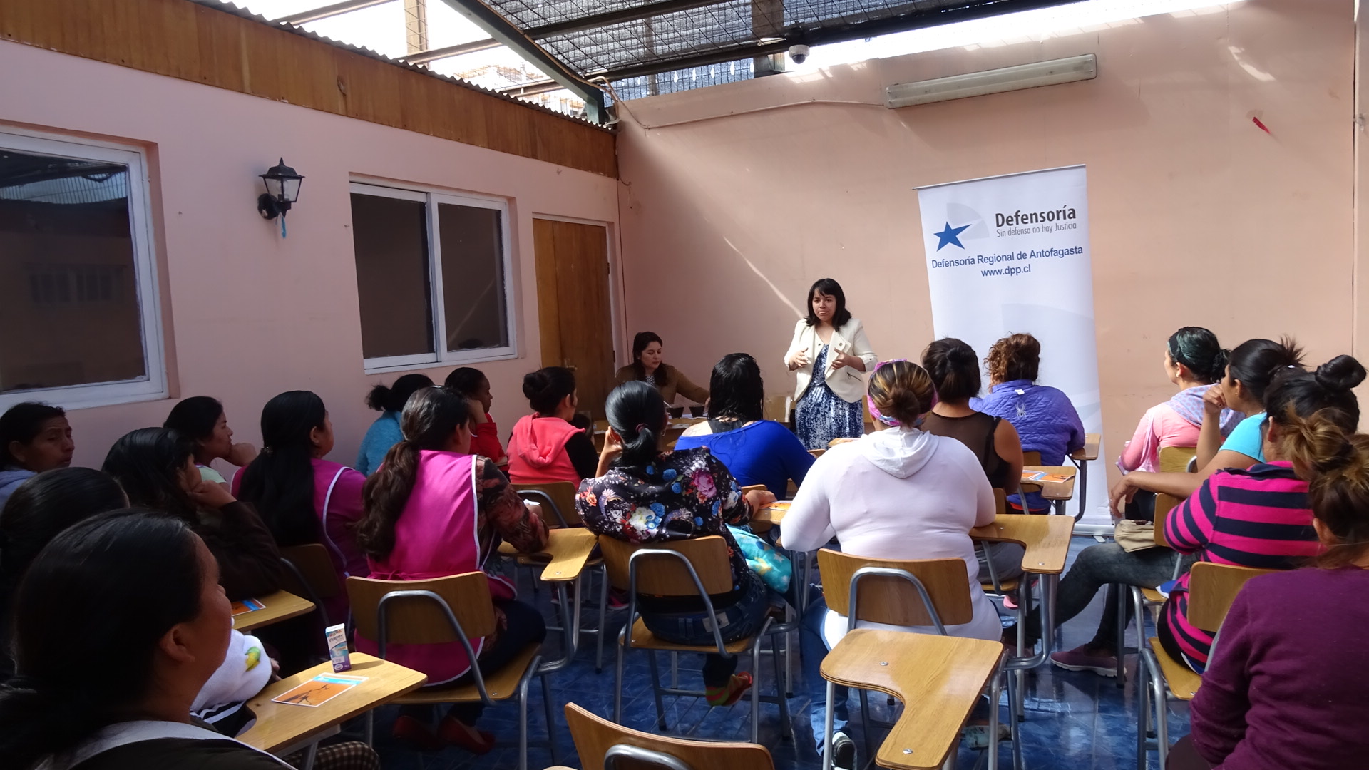 Cerca del 20 por ciento de las internas del CPF de Antofagasta son extranjeras o migrantes.