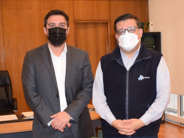 El delegado presidencial y el Defensor Regional de Tarapac&aacute;.