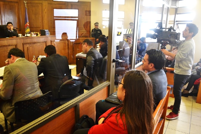 Siete horas debatieron los intervinientes durante la audiencia de preparaci&oacute;n de juicio oral por el atropello de dos carabineros.