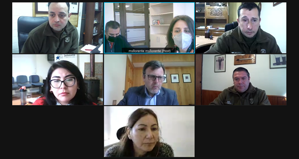 Este lunes 2 Y junto a directivos regionales, la defensora p&uacute;blica se reuni&oacute; con los intervinientes y actores del sistema de justicia en la zona. 