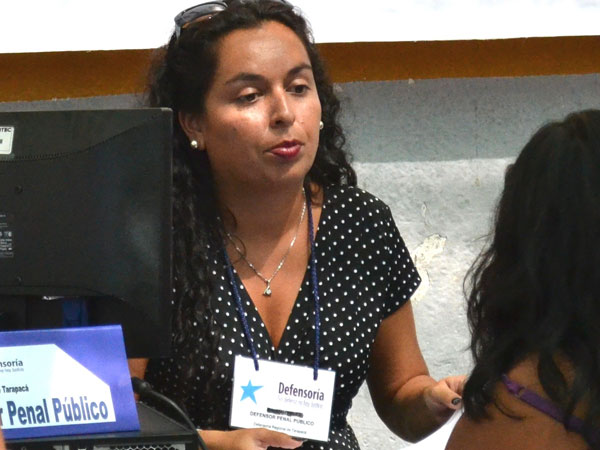 Defensora penal p&uacute;blica Marta Vallejos