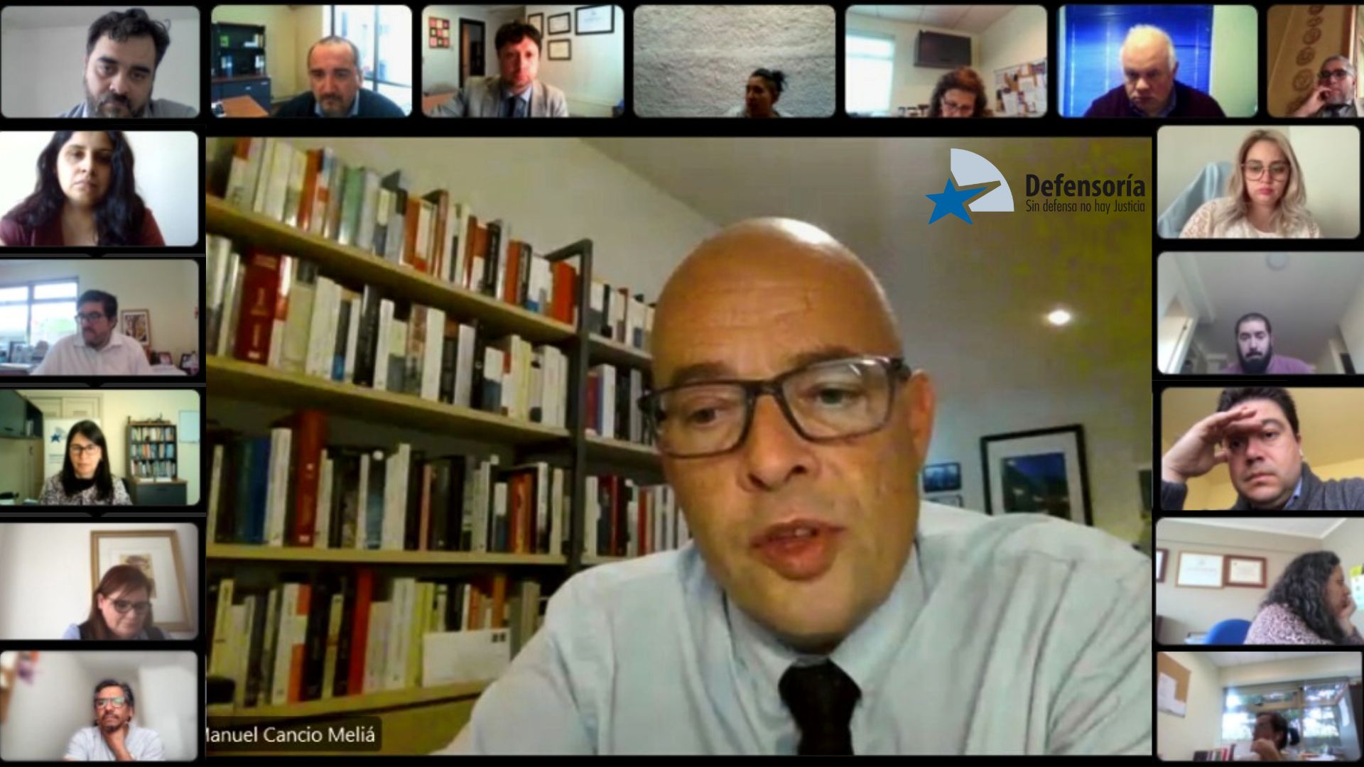 Manuel Cancio Melia desarroll&oacute; una interesante y provechosa exposici&oacute;n sobre uno de los temas m&aacute;s complejos en el &aacute;mbito jur&iacute;dico.