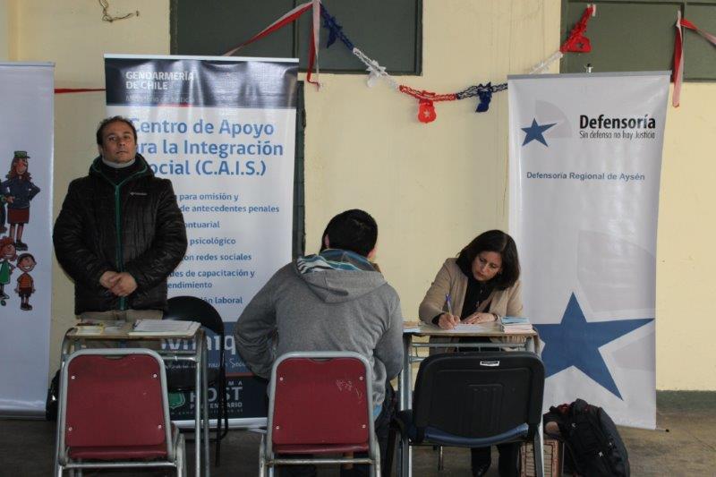 Diversas consultas y solicitudes fueron respondidas por profesionales de la Defensoria Regional de Ays&eacute;n.