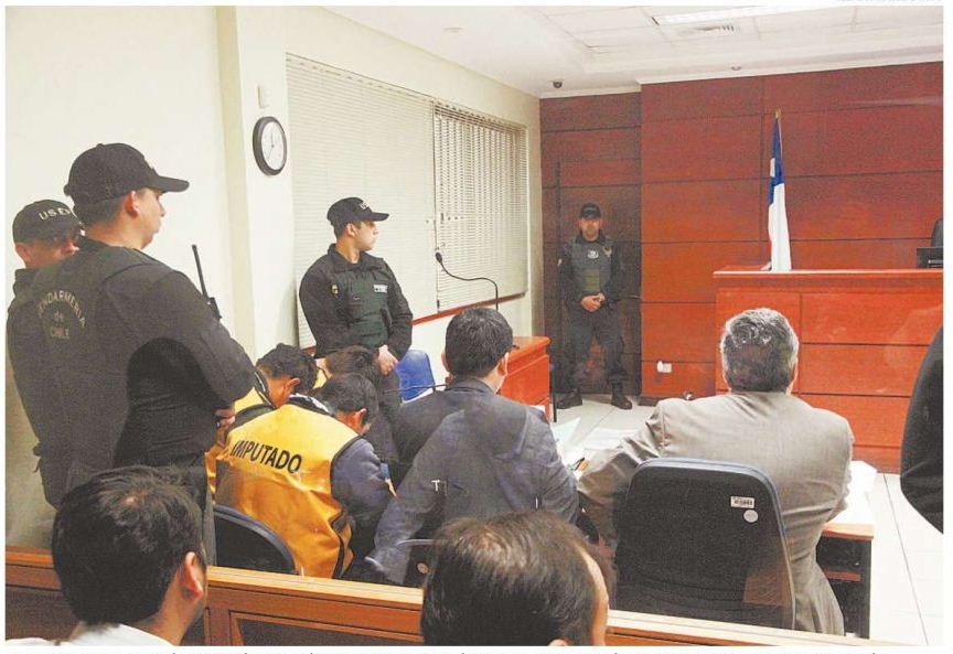 Con fuertes medidas de seguridad se desarroll&oacute; audiencia en Tribunal de Garant&iacute;a de Antofagasta.