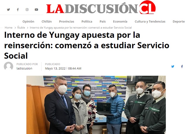 La fotograf&iacute;a fue publicada en "La Discusi&oacute;n" con el consentimiento de Pablo Mu&ntilde;oz.